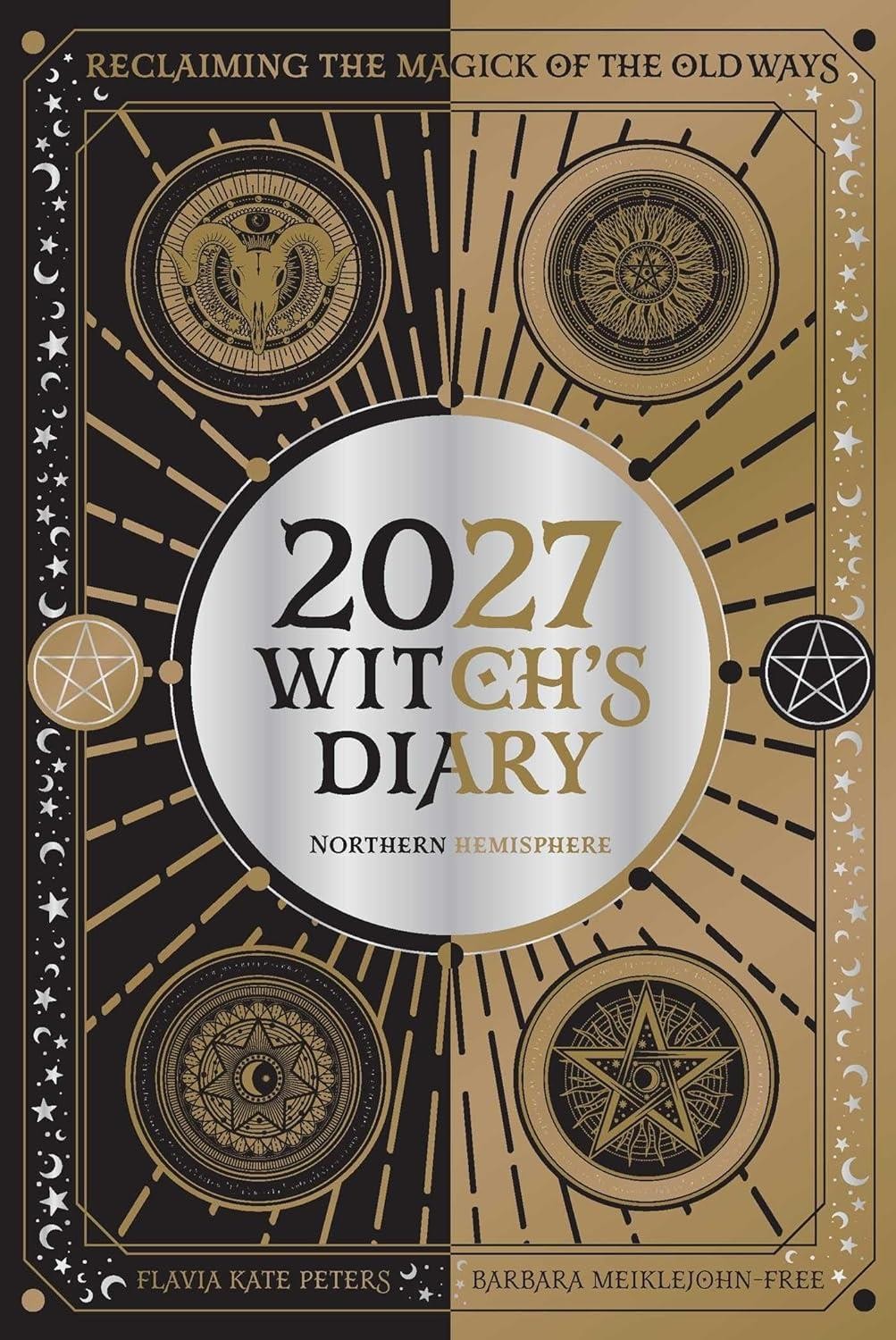 2027 Witch's Diary and Planner Calendar - Northern Hemisphere by Flavia Kate Pet