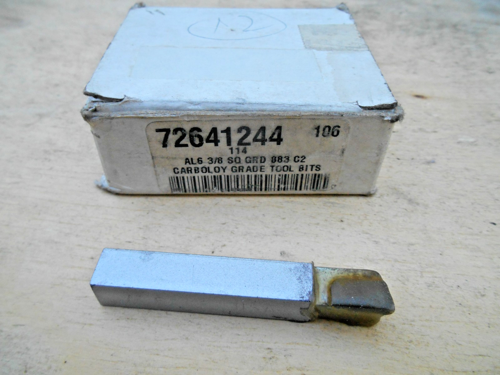 AL-6 BRAZED CARBIDE TOOL BIT , GR. 883 , 12 PIECES , USA