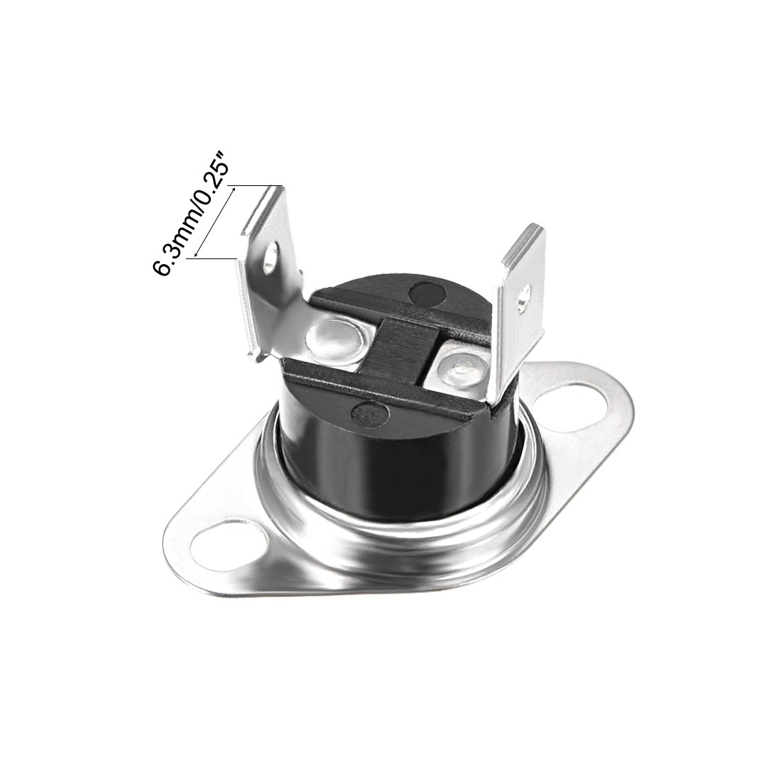 Temperature Control Switch , Thermostat 55°C 10A Normally Closed NC 2pcs