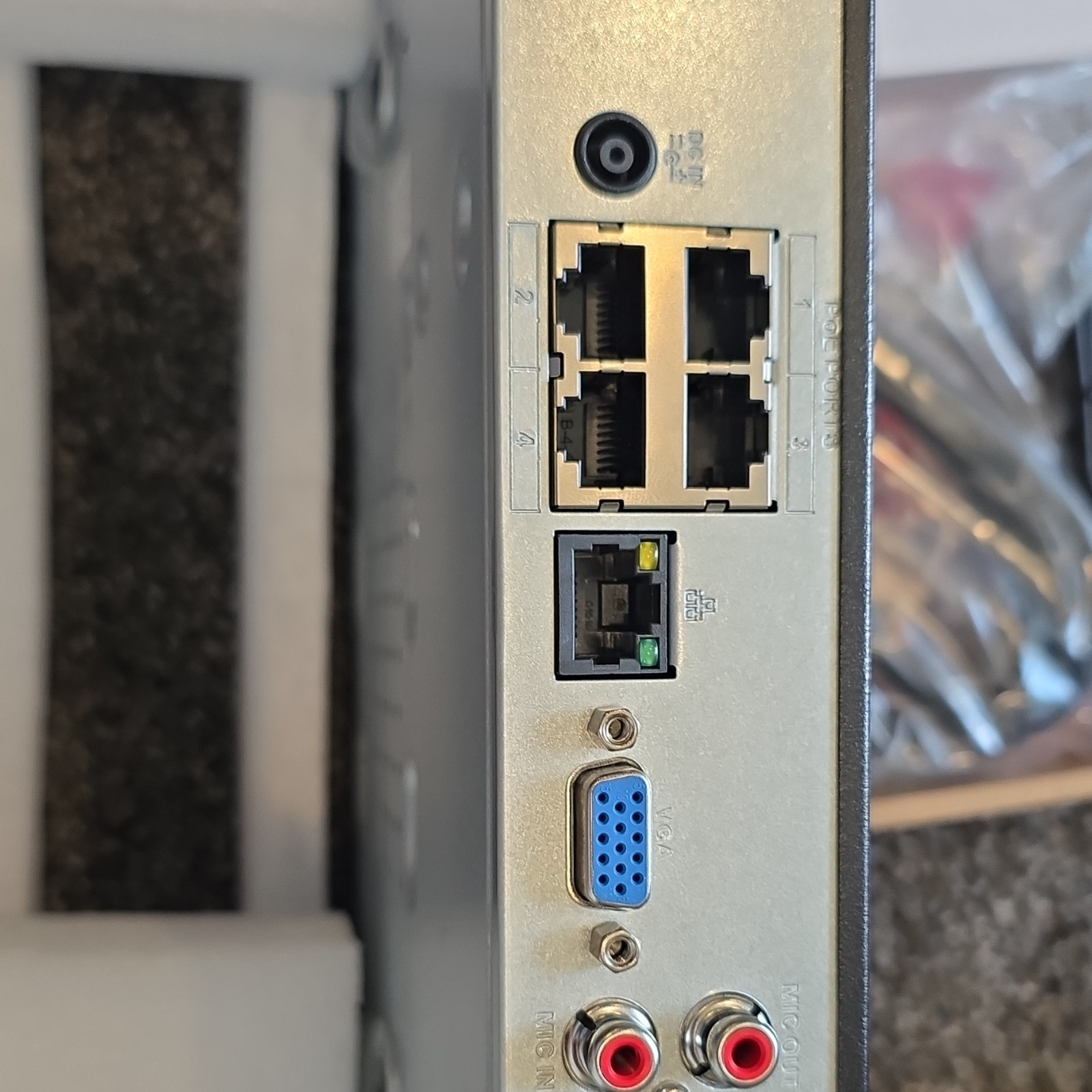 LInespex HDNVR04PE4SM UHD w/LineSpex Industrial unit