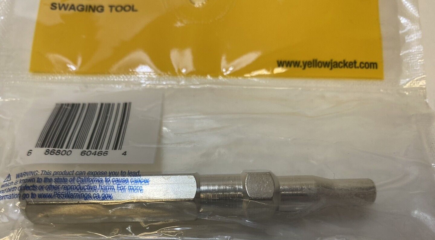 Yellow Jacket 60466 Swaging Tool 3/8" O.D.