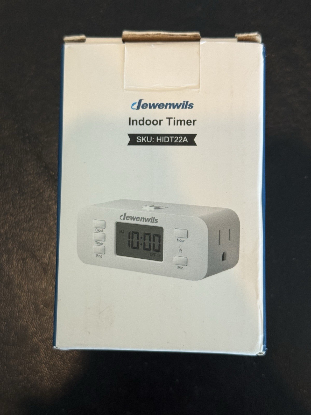 Dewenwils Indoor Timer #HIDT22A White - A0002