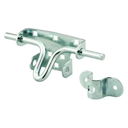 Primeline Tools Gd 52145 Steel Slide Bolt Latch, With Keeper And Fasteners