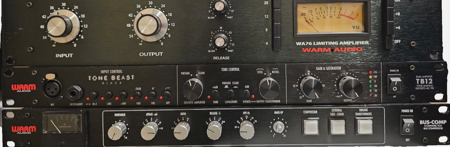Great Condition! Warm Audio Bus-Comp 2-channel Stereo VCA Bus Compressor