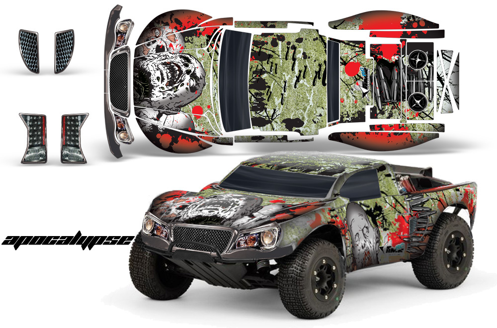 AMR Proline Desert Rat Truck Buggy RC Prol-line Graphic Decal Kit 1/10 APOCALYPS