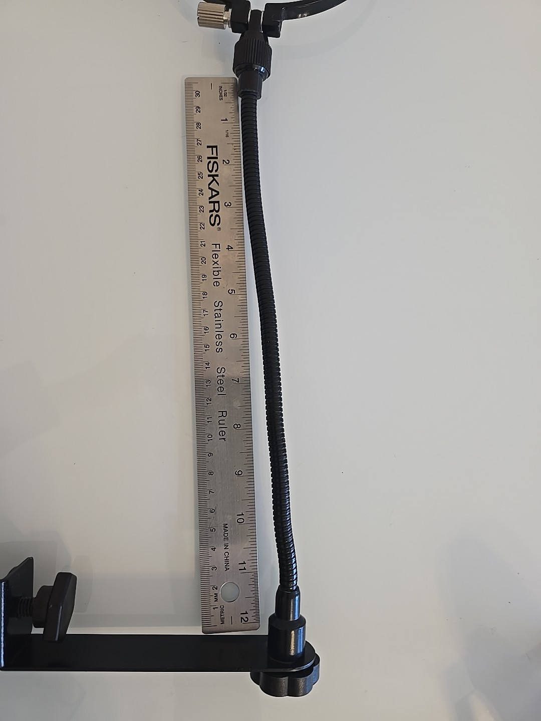 Mic/Vocal Pop Stopper DIY Heavy-Duty Black Recording Studio Microphone Stand