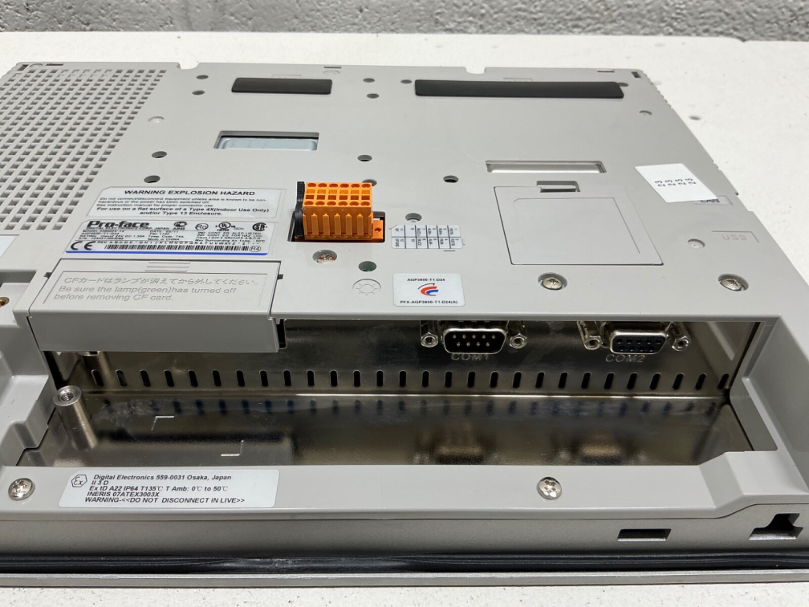 PRO-FACE AGP3600-T1-D24 TOUCHSCREEN OPERATOR INTERFACE