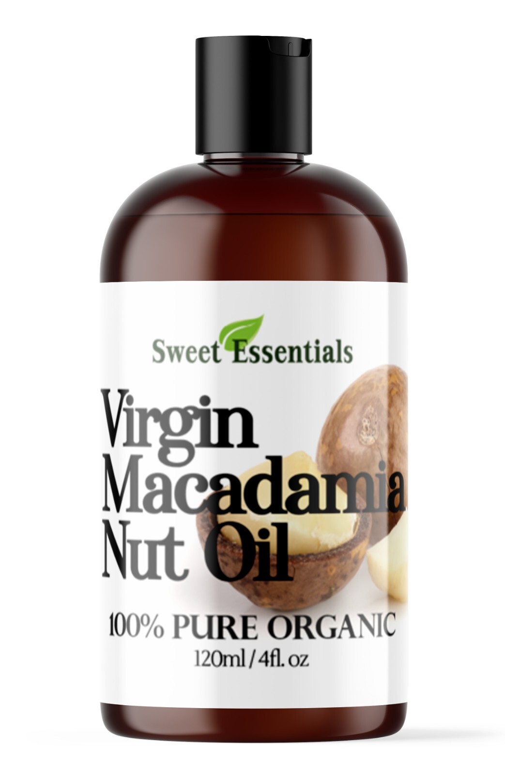 Organic Unrefined Macadamia Nut Oil | 4oz | Imported From Italy | 100% Pure