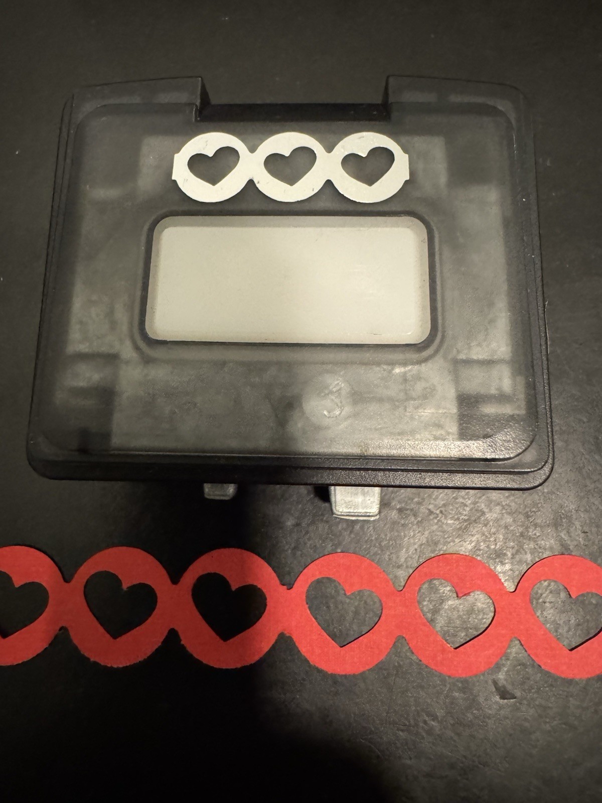 Creative Memories Heart Chain Border Maker Cartridge No Box