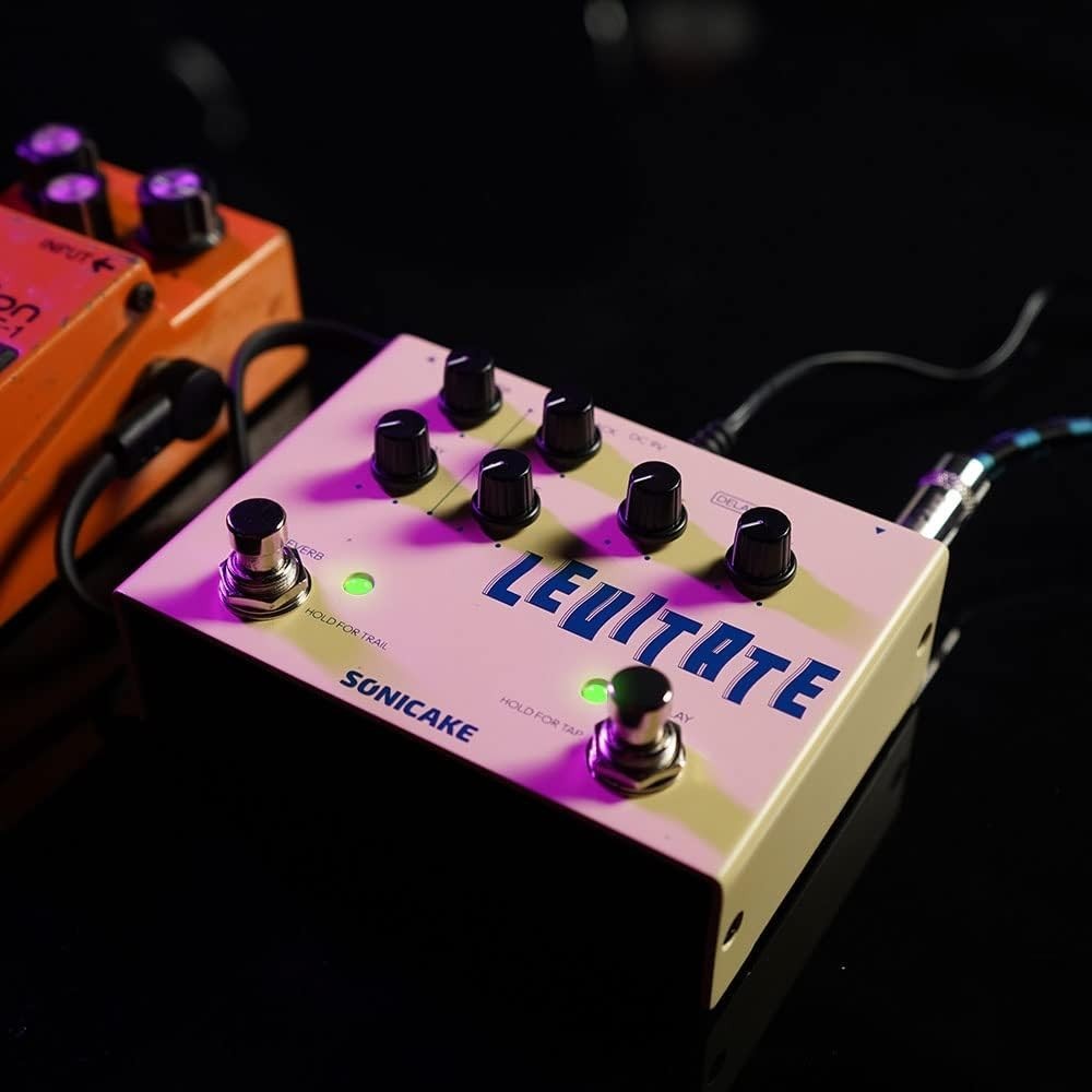 Digital Delay Reverb Guitar Effects Pedal Combo