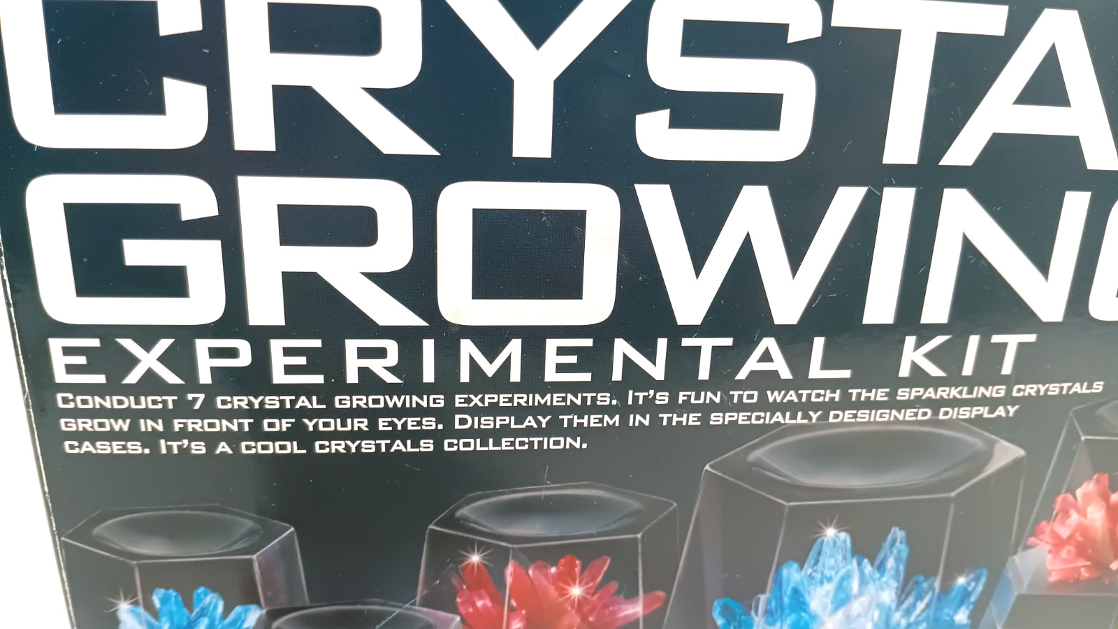 4M Crystal Growing Science Model Kit with 7 Experiments STEM