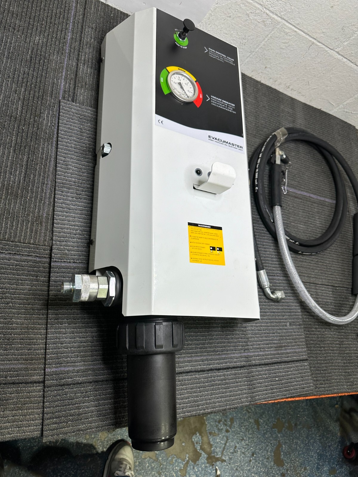 Samson Evacumaster Wall Mounted Oil Disposal Unit