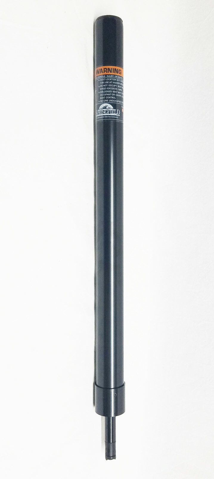SPRINGFIELD MARINE KING PIN 25" SEAT POST, MODEL 3610425-EC, NEW BLACK 3/4" PIN