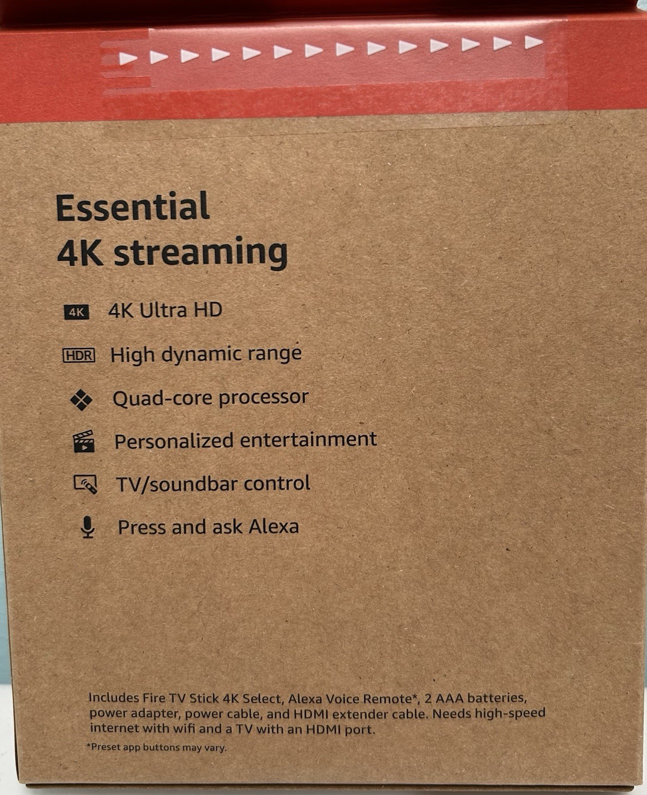 Amazon Fire TV Stick 4K Select (newest model), start streaming in 4K, AI-powered