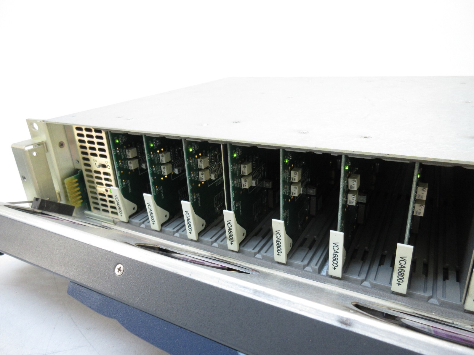 Leitech FR6802+ Module 6800 Plus Frames w/ 7x VCA6800+, 3x AES6800+C, 2x PSU