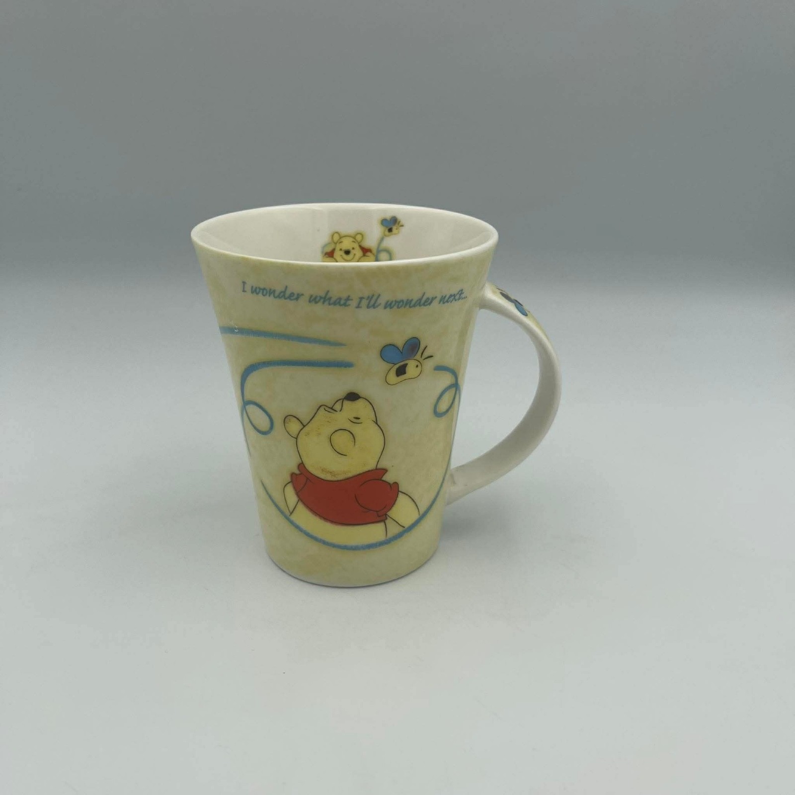 Disney Churchill "I Wonder What I Wonder Next" Winnie the Pooh Mug