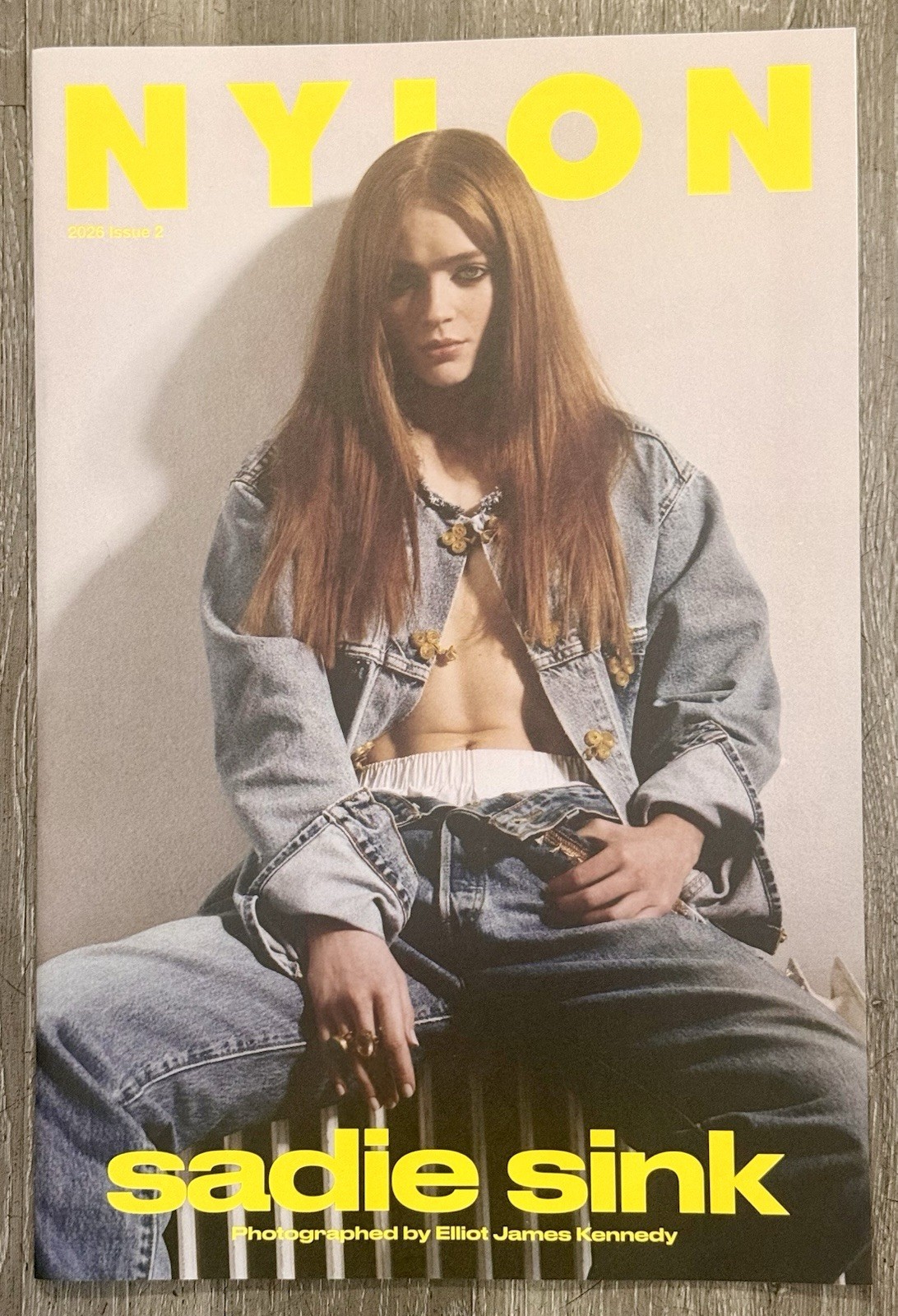 NYLON MAGAZINE- SPECIAL EDITION 2026- SADIE SINK - 47 PAGES POSTER SIZE
