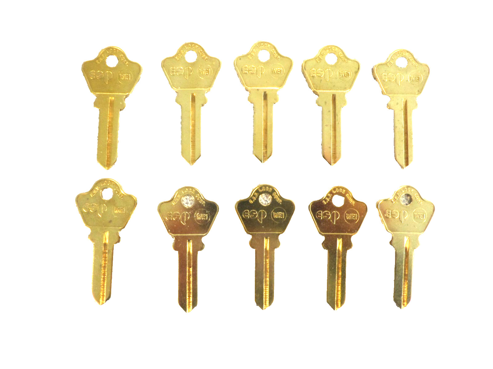ESP WE1 WELCH 1123 KEY BLANKS PACK OF 10