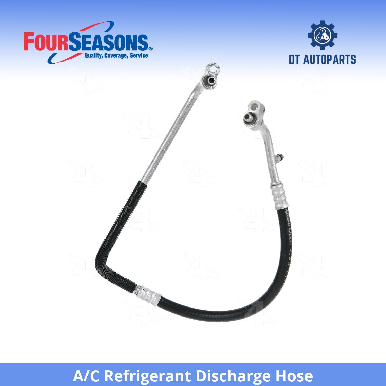 For 2003 GMC Sierra 1500 HD A/C Refrigerant Discharge Hose 4 Seasons