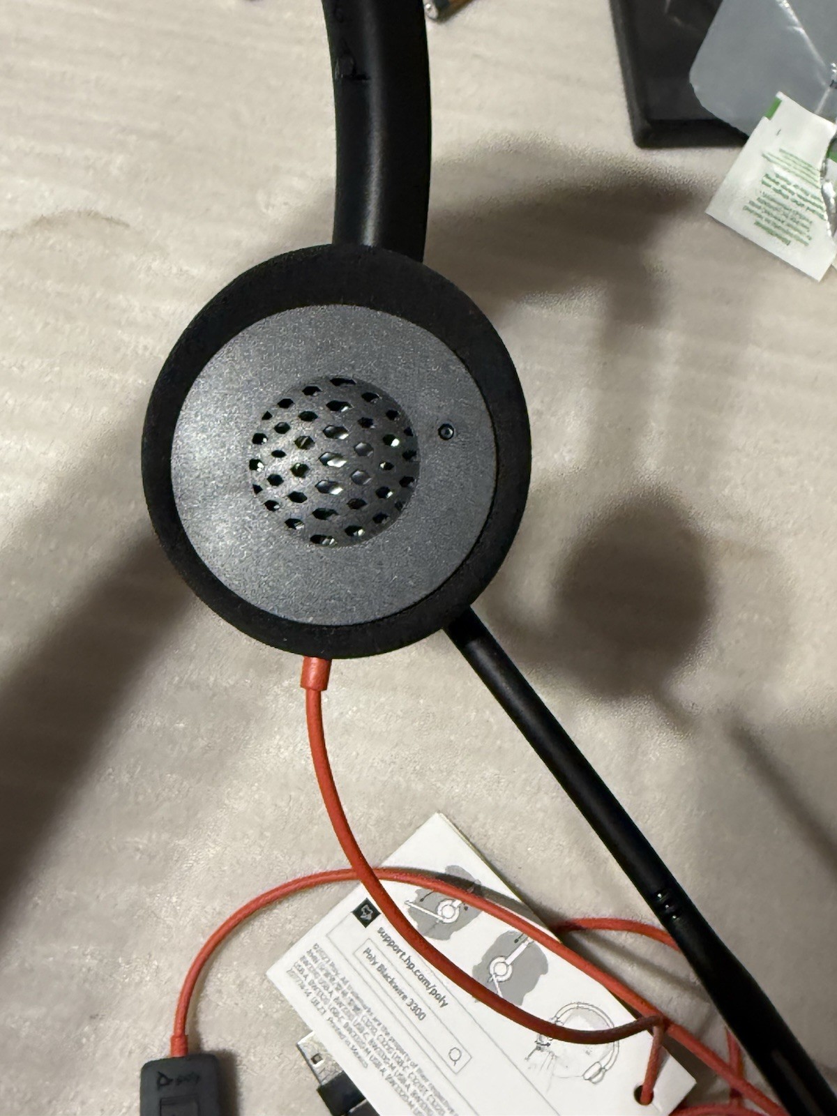 Poly | Blackwire 3310-M USB-C/A MONO Headset | BW3310 Plantronics