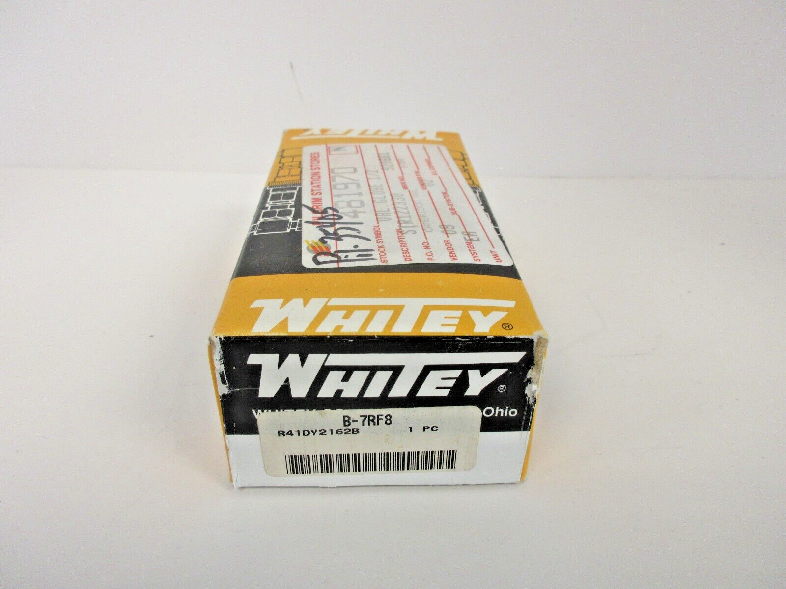 1/2" Whitey B-7RF8 Needle Valve 3000 PSI WOG