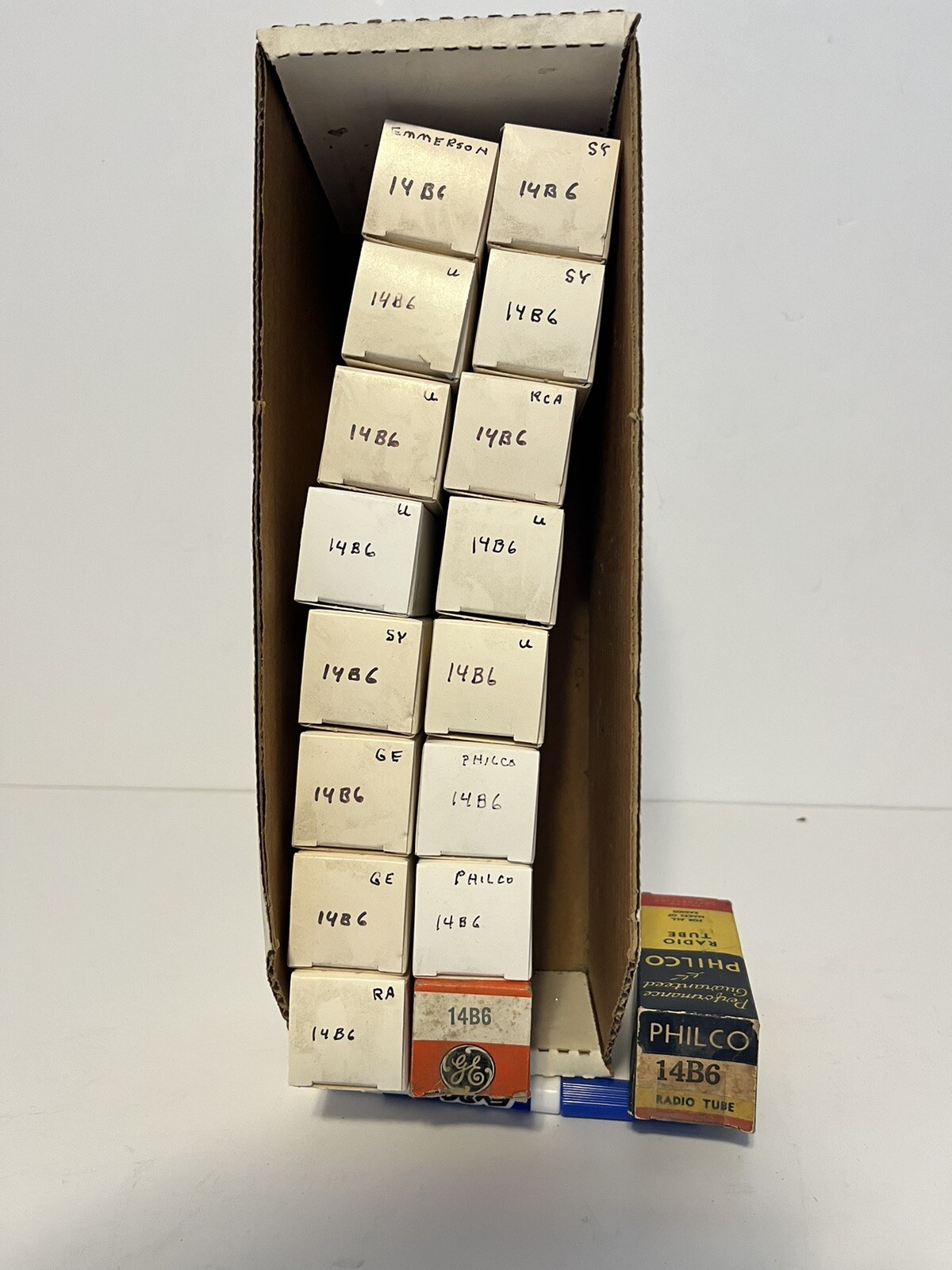 One Tested Vintage 14B6 Vacuum Tube One Tube Only