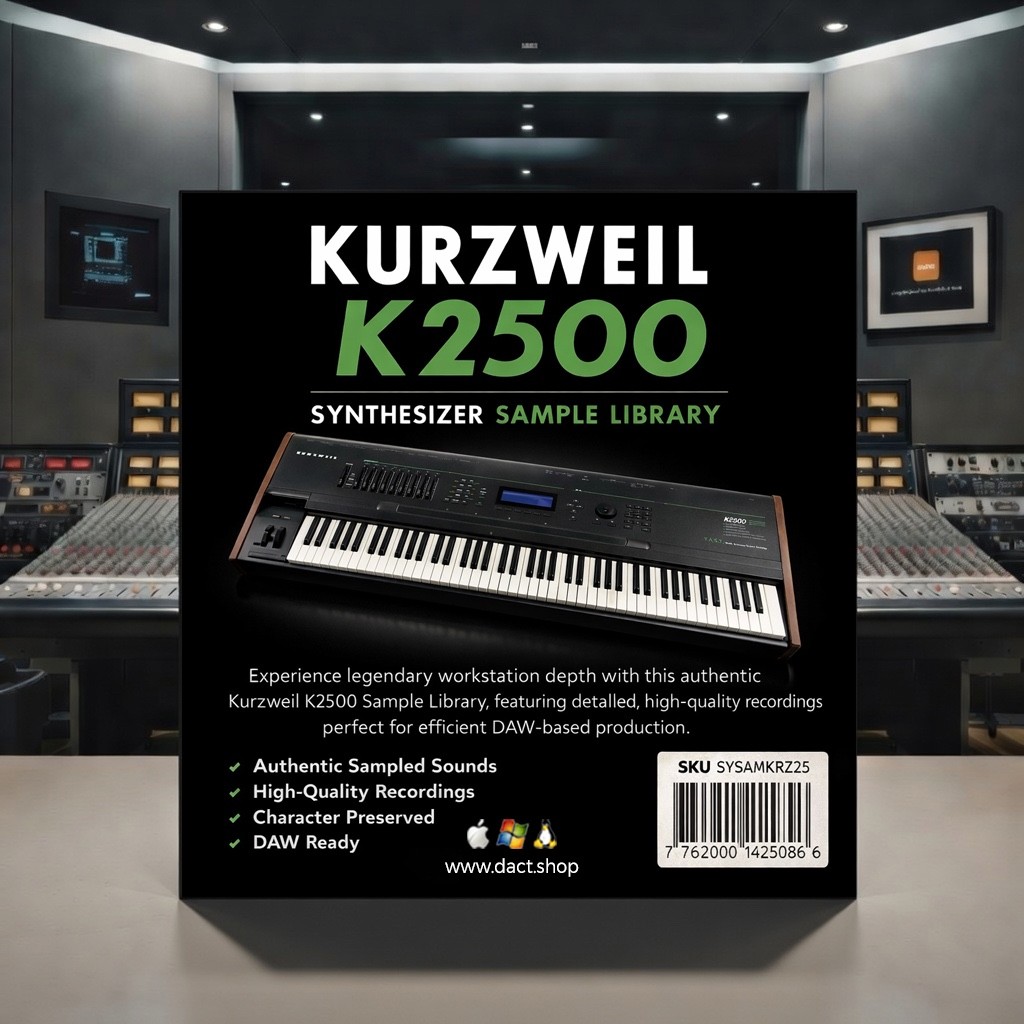 Kurzweil K2500 Synthesizer Sample Library