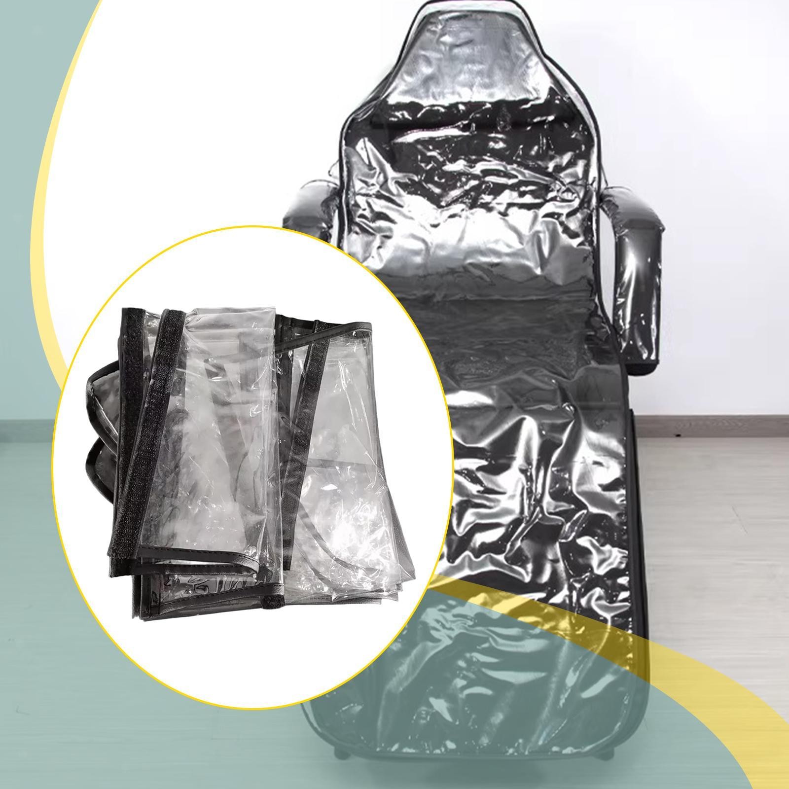 Beauty Bed Cover Clear Folding Massage Bed Cover for Office SPA Beauty Salon