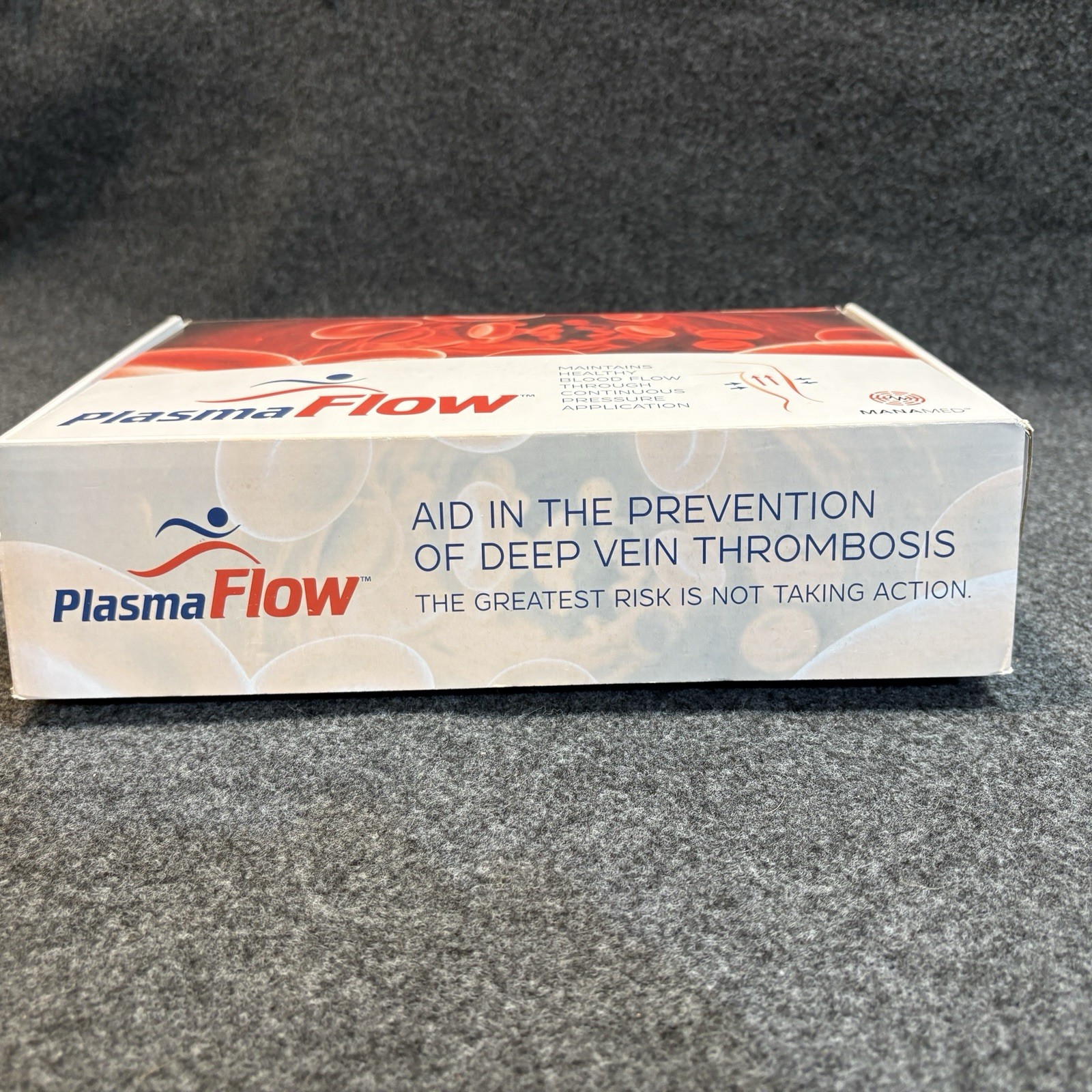 Plasma Flow Thrombosis DVT Prevention w/ Charger PF0001 Leg Compression