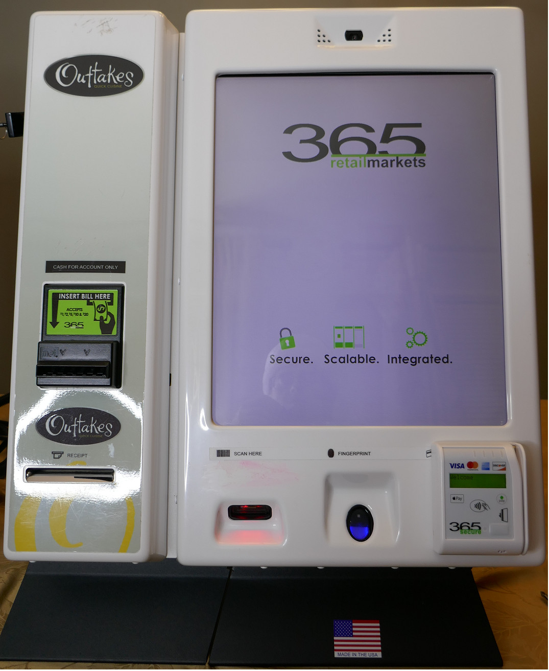 POS Kiosk  Self Checkout Micro Market  365 Retail Markets Gen3C Kiosk