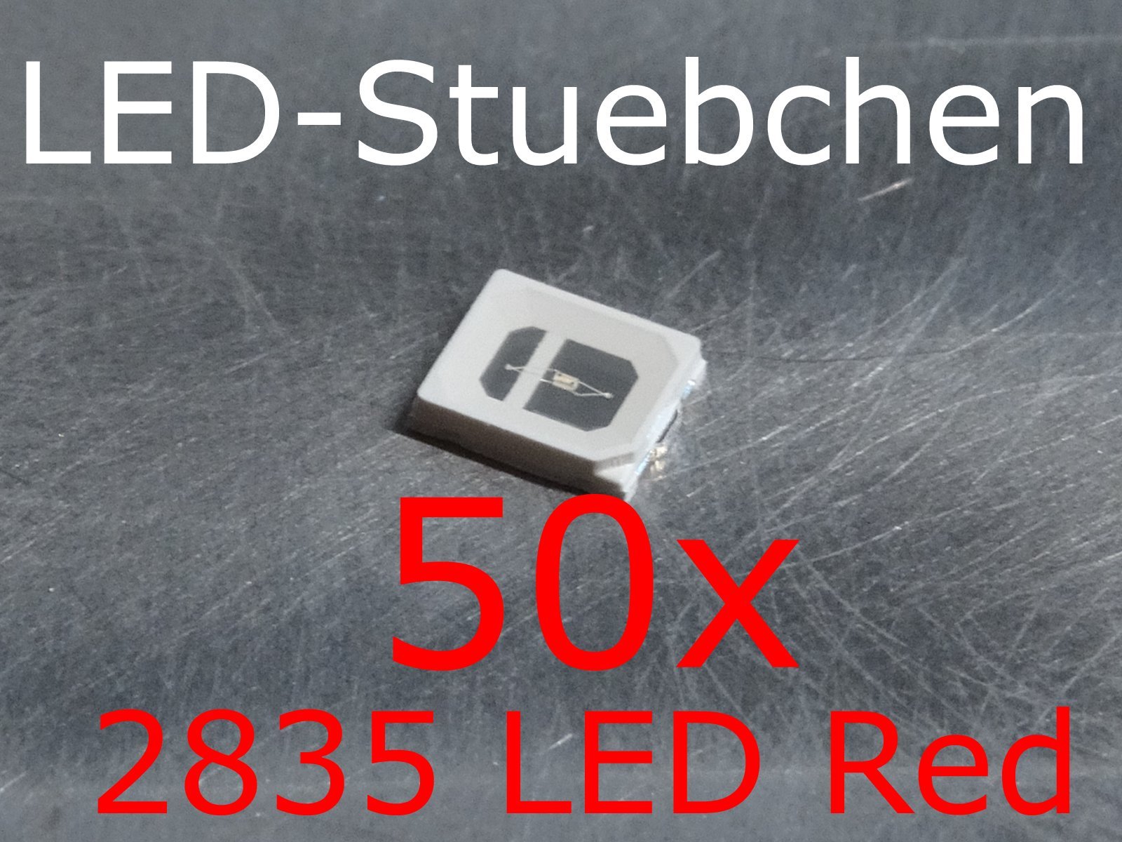 50x 2835 LED Rot