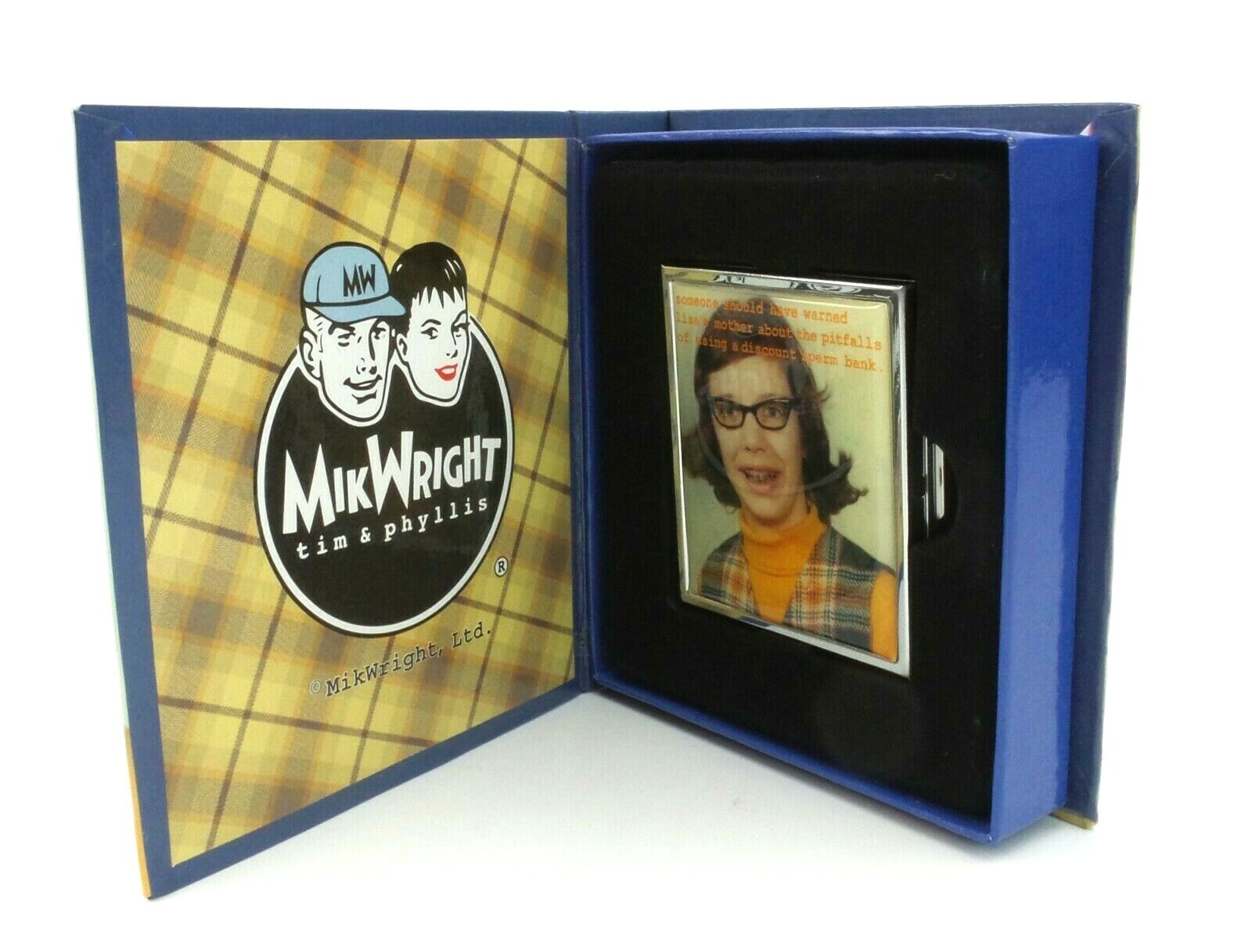 Pill Box Mik Wright Discount Sperm Bank Adult Humor Organizer Medicine Case
