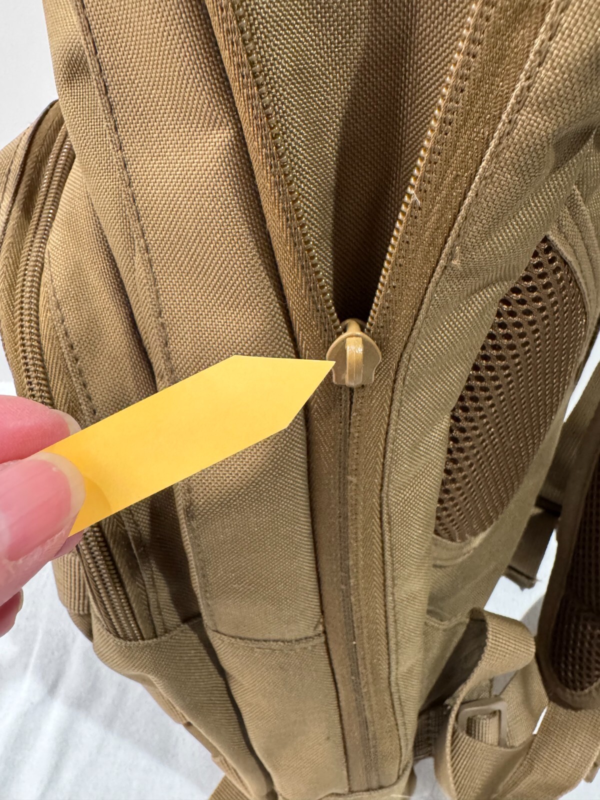 Tactical Hydration Field Pack Tan Color Backpack-No Bladder