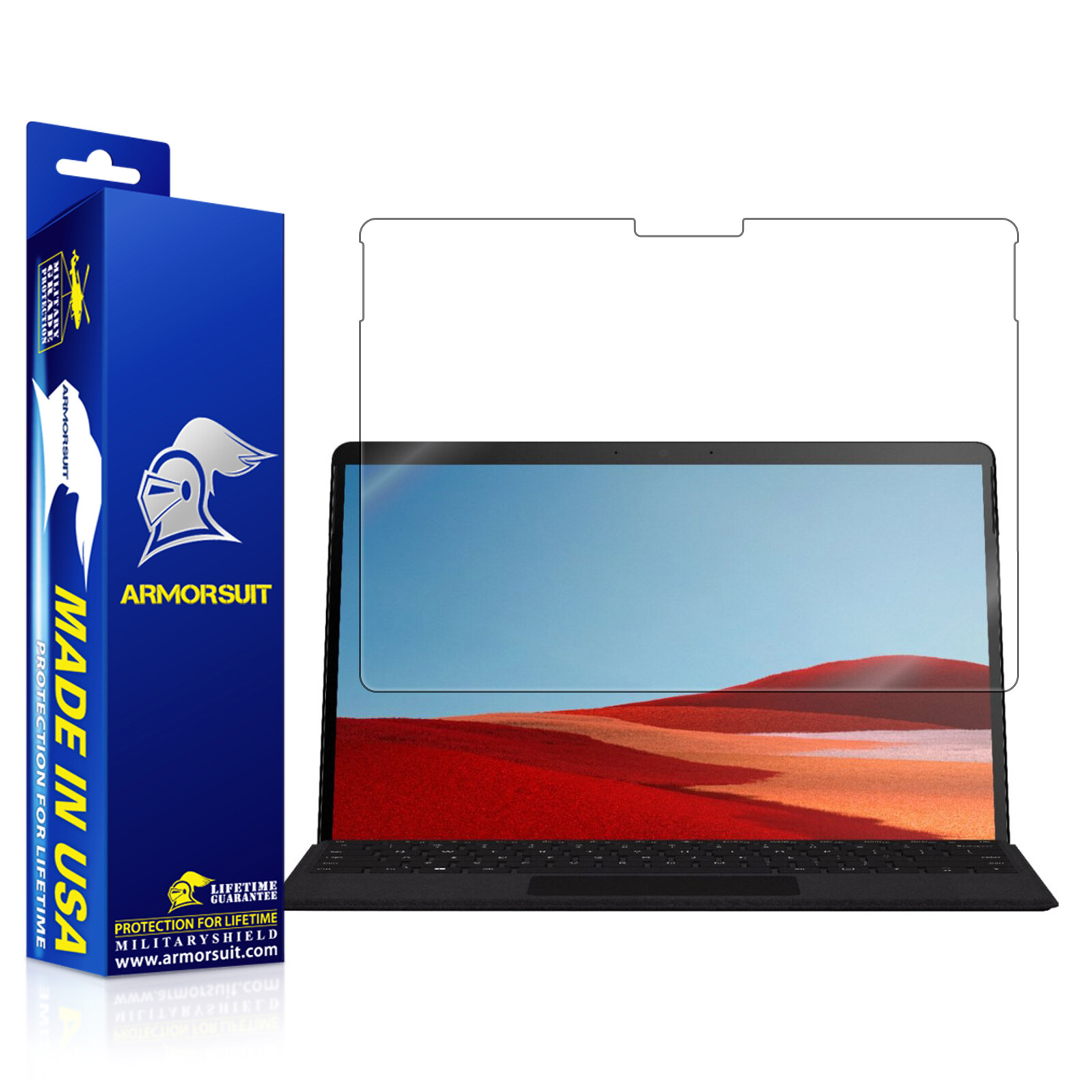 ArmorSuit MilitaryShield Surface Pro X Clear/Matte Screen Protector Made in USA