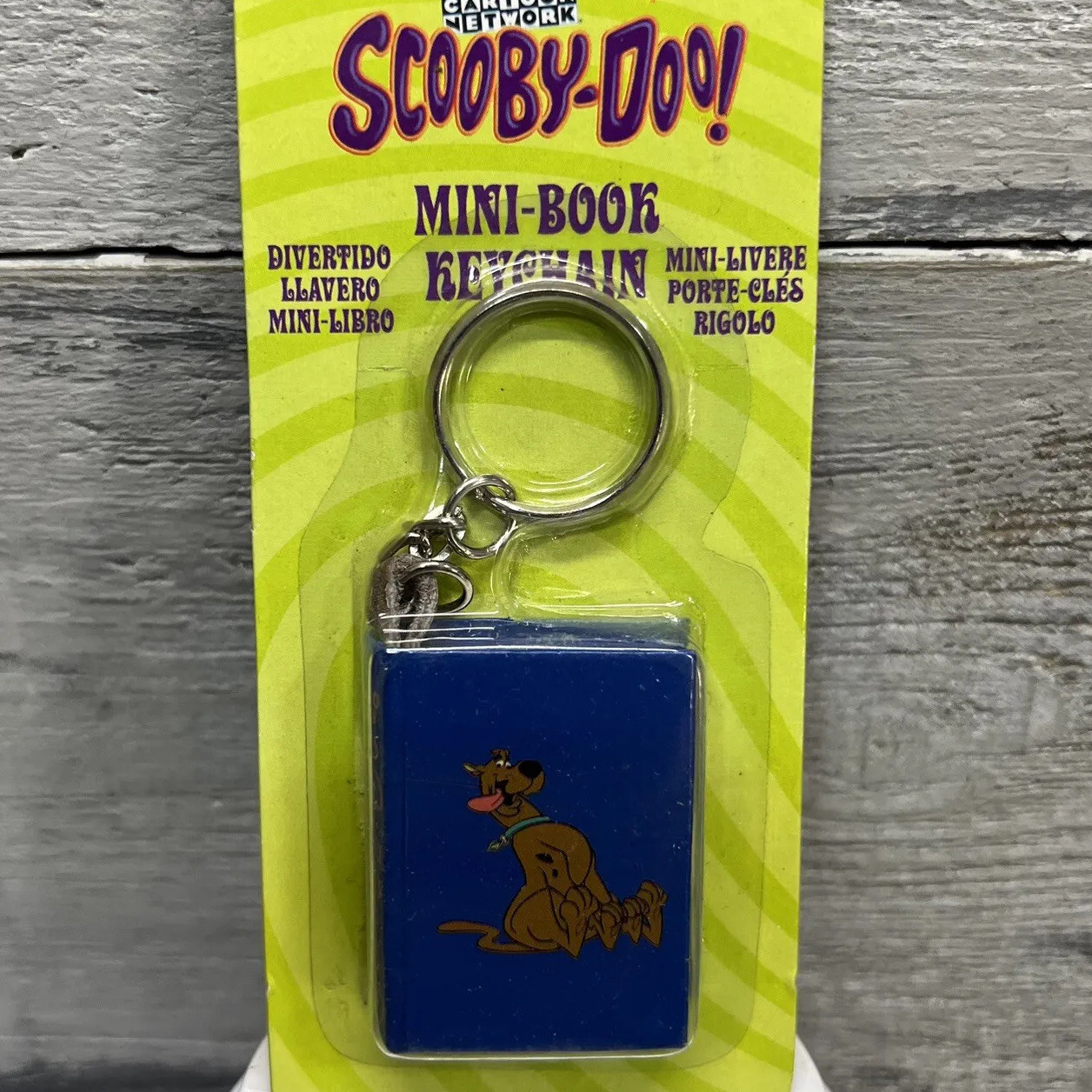 Vtg 1998 Scooby-Doo Mini Book Keychain NIB NOS Warner Brothers Cartoon Network