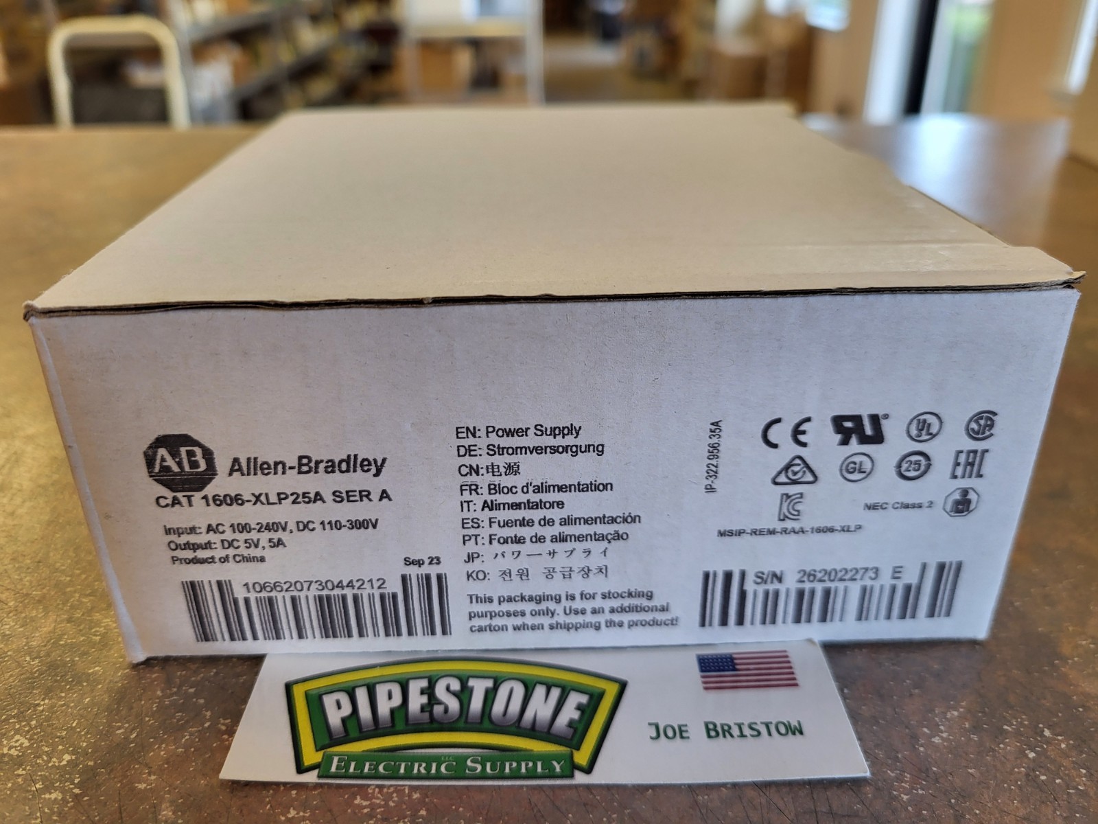 1606-XLP25A Ser/A Power Supply Factory Fresh      **Kentucky Stock**