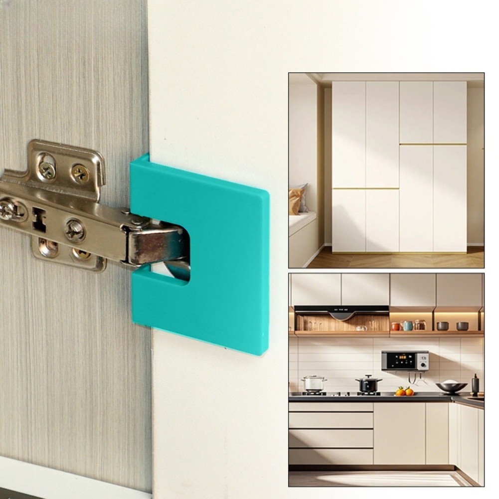 Quick Precise Setup Heavy Duty Magnetic Cabinet Hinge Installation Clips
