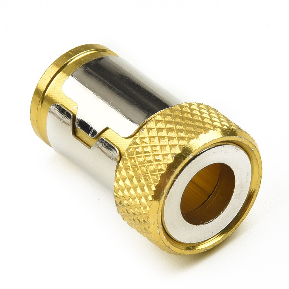 Magnetic Ring Metal Alloy Steel 1 4  6.35mm Alloy Steel For Screwdriver Bit