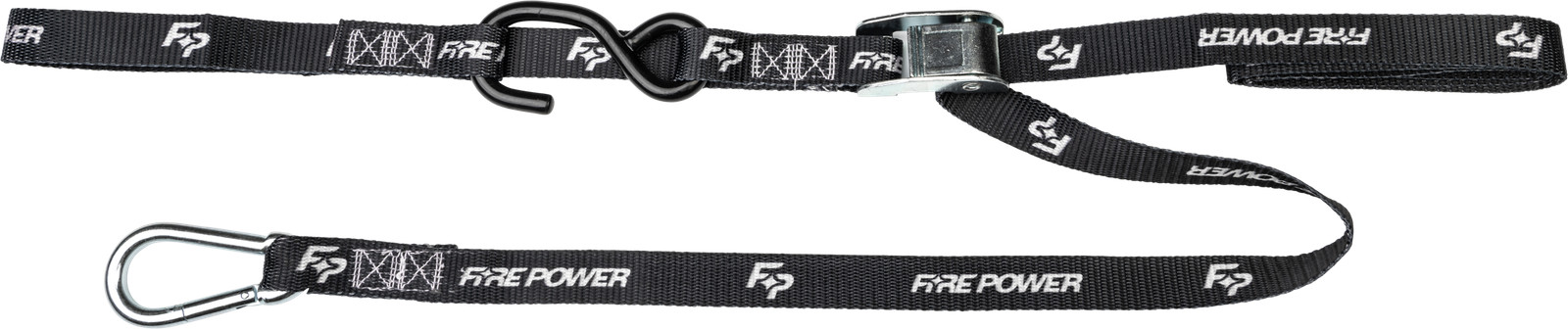 FIRE POWER - 1" Soft Tie Down Black 2/Pk | 29-13030