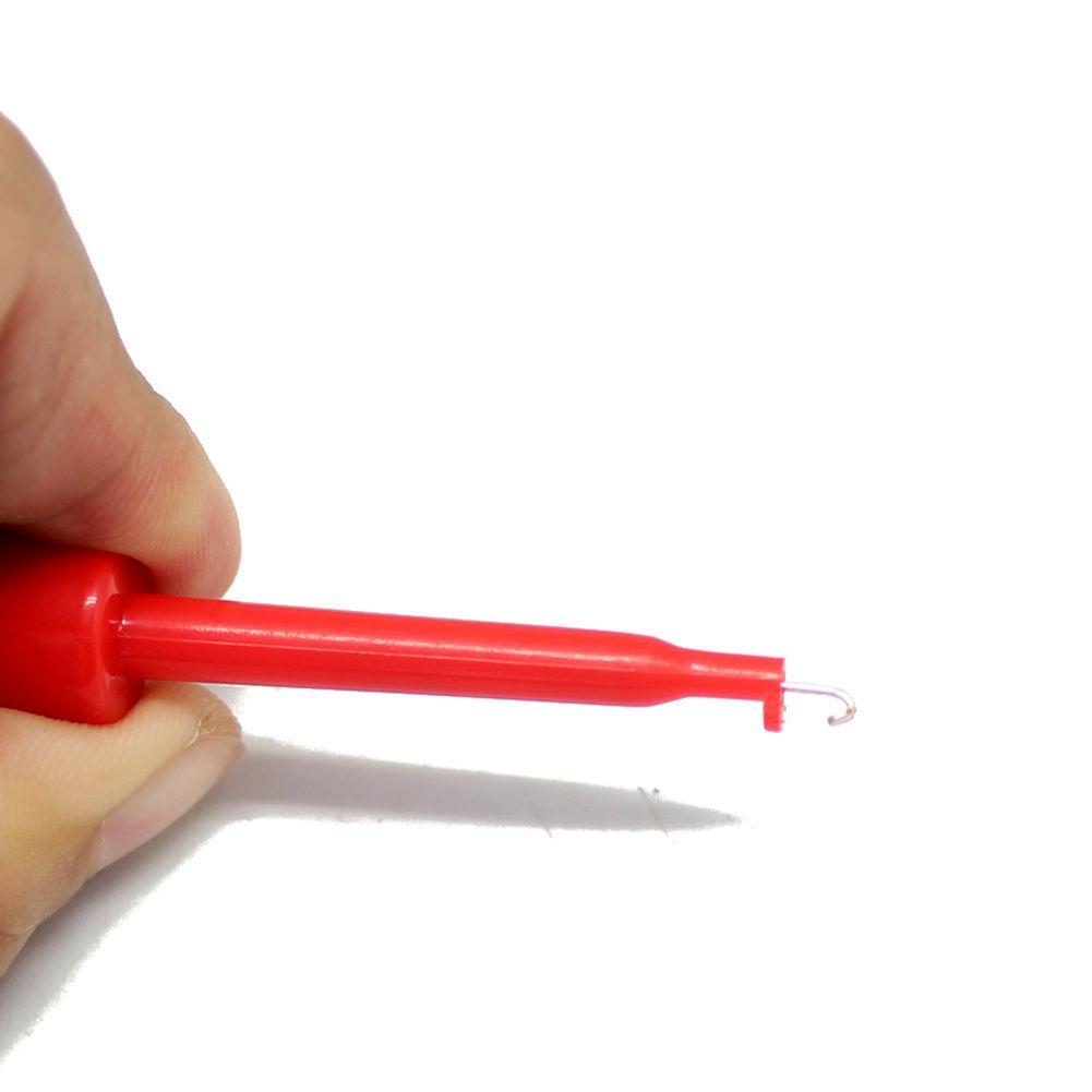 Needle tip test lead mini-hooks alligator clips PVC extensions TLP20155