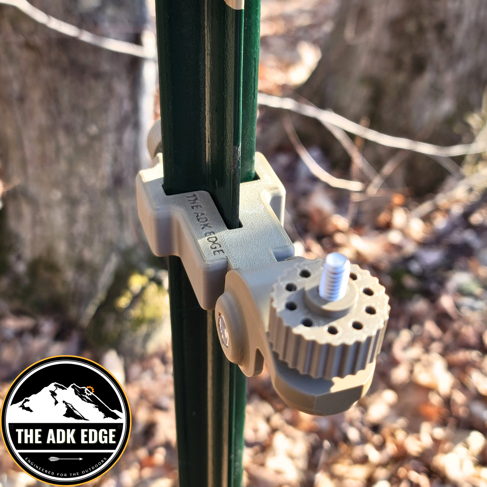 2-Pack T-Post Universal Trail Camera Mount – USA-Made, Tool-less, Adjustable
