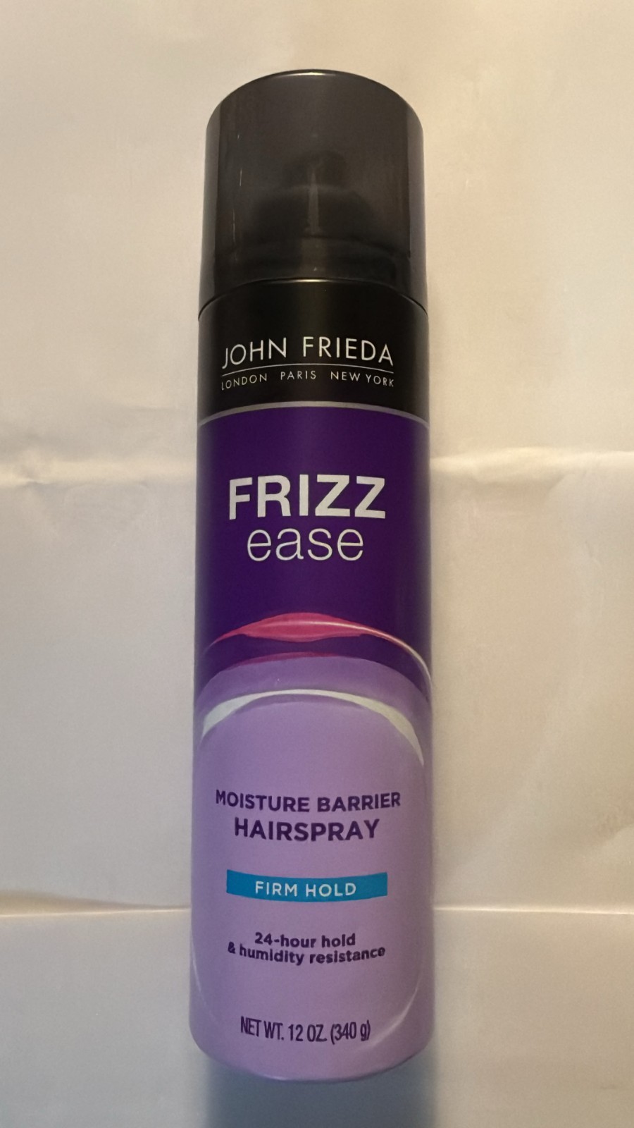John Frieda Frizz Ease Moisture Barrier Firm Hold Hairspray 12 oz Anti-Frizz Spr