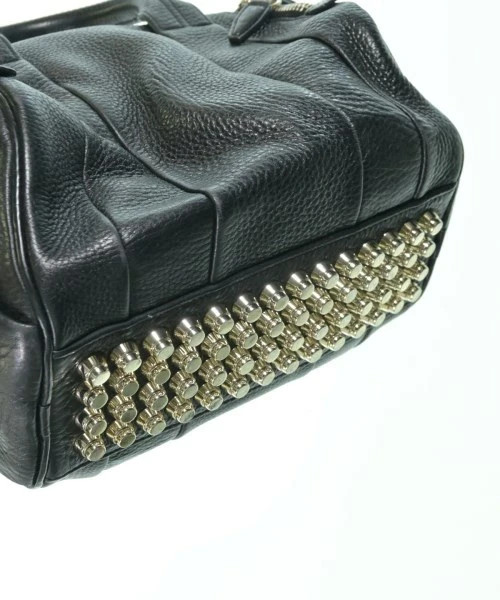 Alexander Wang Black Shoulder Bag Handbag 2WAY Leather Studs Used