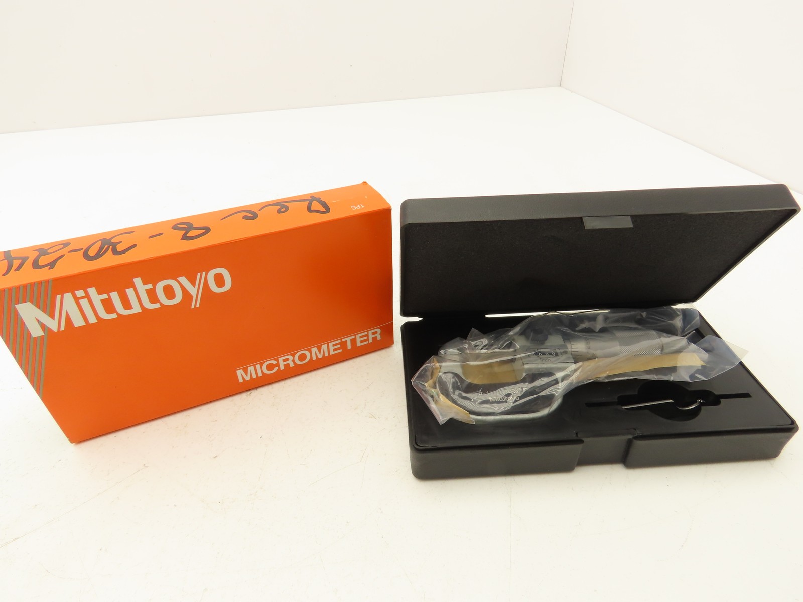 Mitutoyo 295-253 Mechanical Digit Counter Spherical Ball Micrometer 0-1"Range