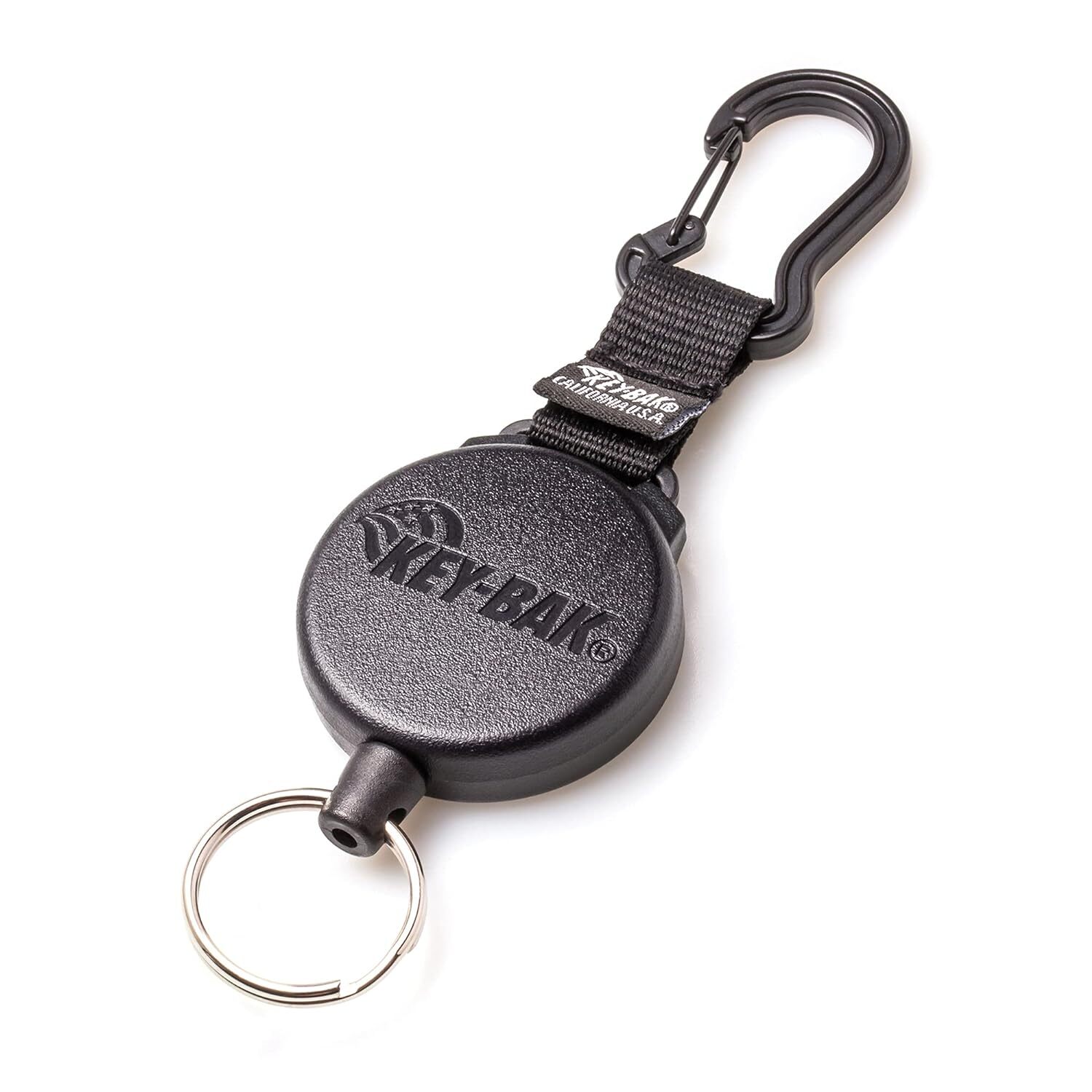 KEY-BAK SECURIT SD 36" Retractable Cord, 15oz, Split Ring, Retractable Keychain