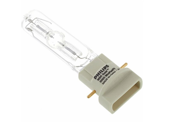 Philips Brand MSR Gold 300/2 MiniFastFit Philips 287177 300w Entertainment Lamp
