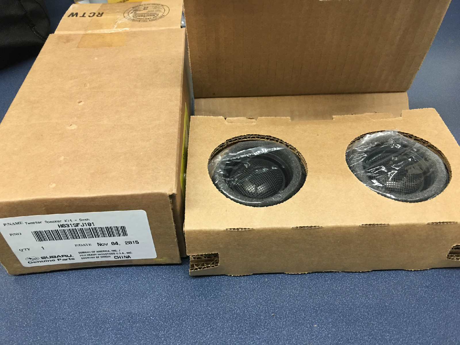 OEM Tweeter Kit by Kicker Subaru Wrx STi Forester Crosstrek Impreza H631SFJ101