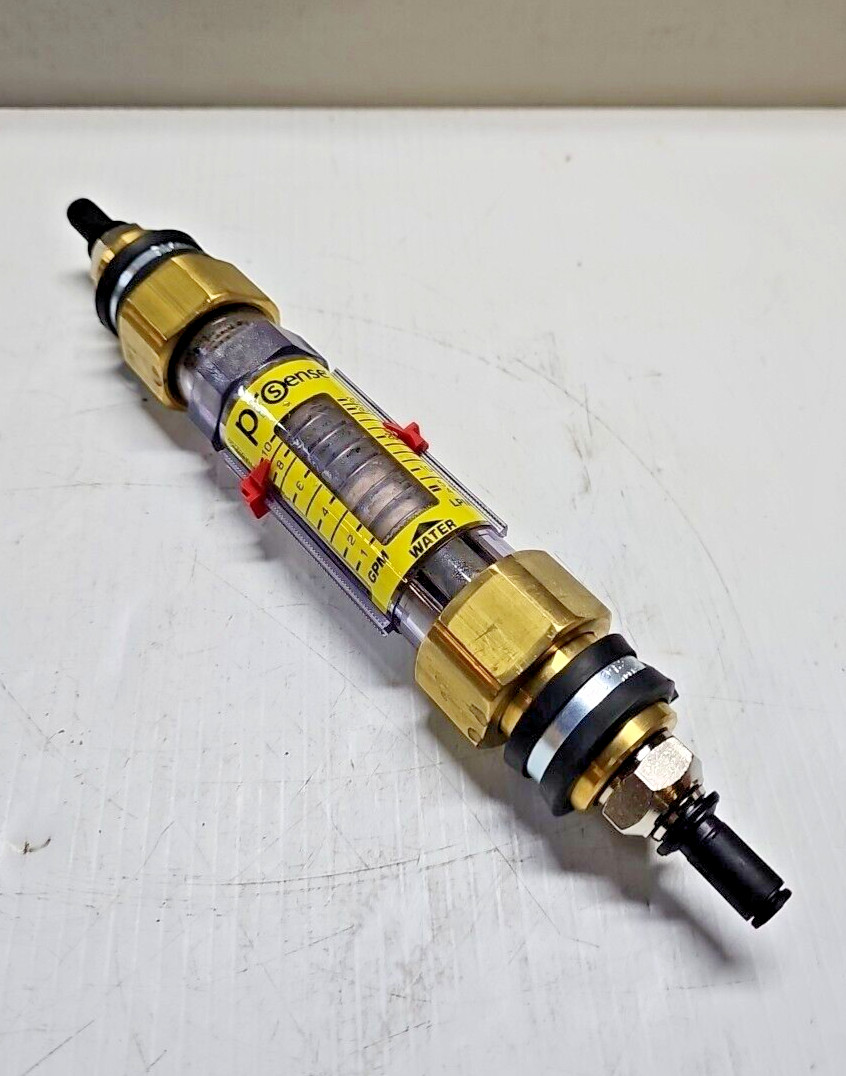 ProSense FG1W-50BP-10 Water Flow Meter 1/2" Or Hose  Connect | 1 To 10 GPM |