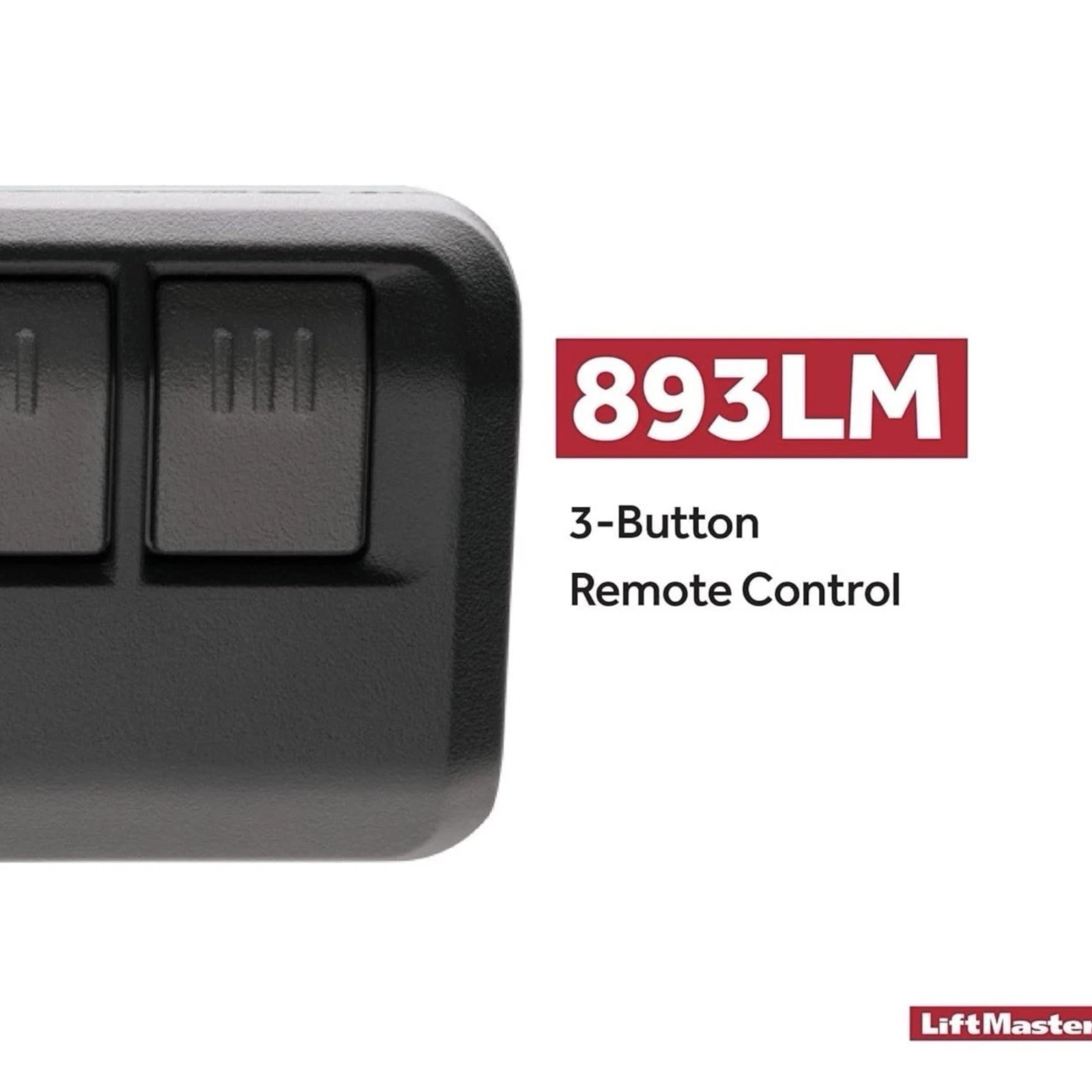LiftMaster 893LM Remote | Security+ 2.0 Garage Door Opener 3-Button Control
