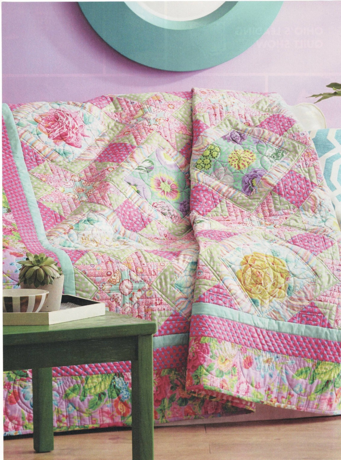 Perennial Favorite Quilt Pattern Pieced LH